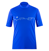 MEN Kurzarmshirt 'nianui cobalt'