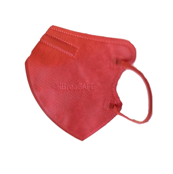 BreaSAFE® Kids Maske rot (5 Stück)