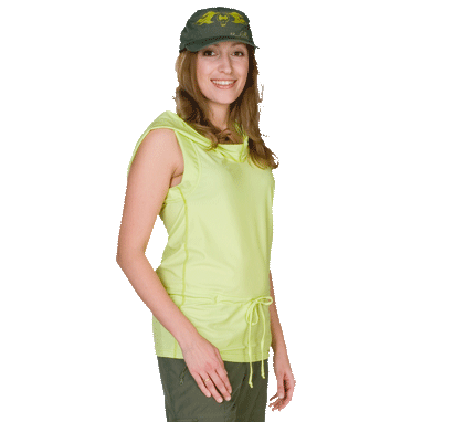 WOMEN Kapuzenshirt pooiki 'apple'