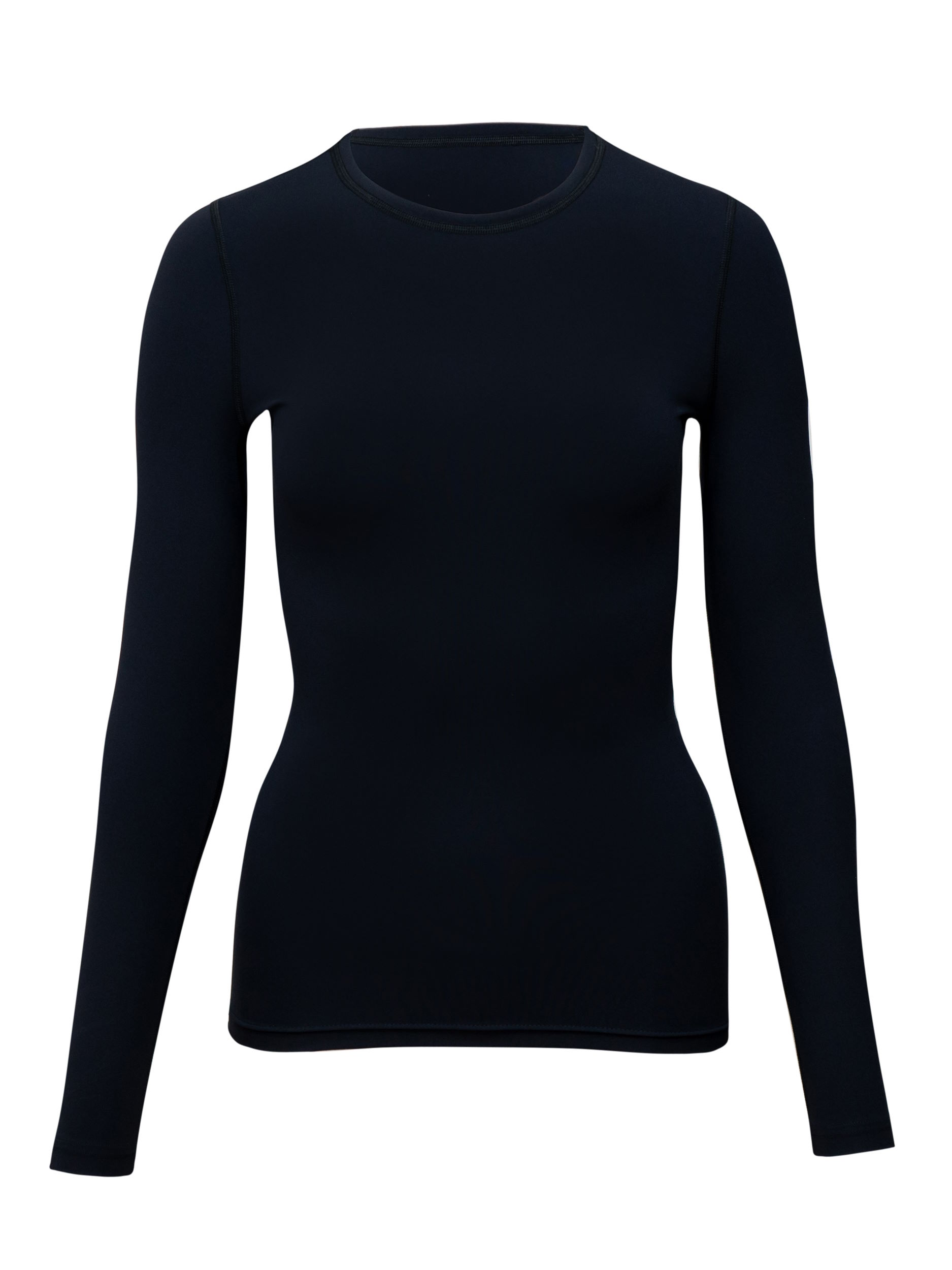 WOMEN  Langarmshirt 'avaro black'