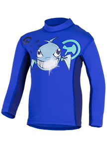 BABZ Langarmshirt 'dynamite diamond cobalt' Einzelstück