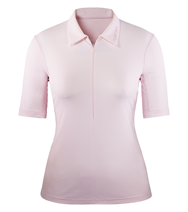 WOMEN Kurzarm-Poloshirt 'bambuu'