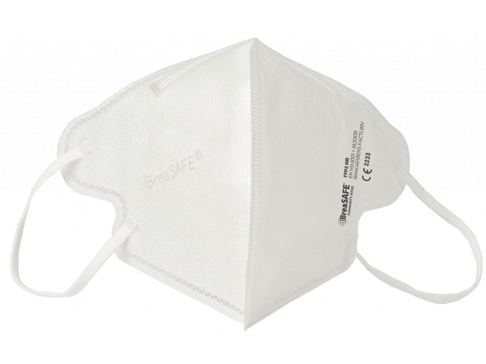 BreaSAFE® Community FFP2 Maske weiß (3 Stück)
