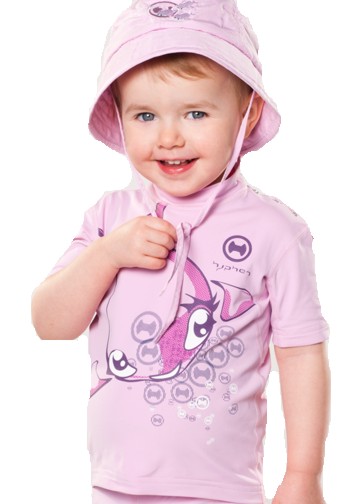 BABZ Kurzarmshirt 'kalana cameo rose'
